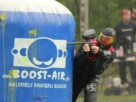 Paintball is a highly competitive team shooting sport